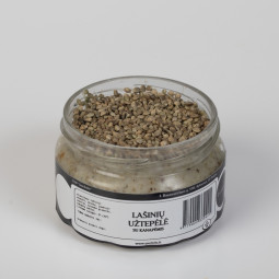 Lašinių užtepėlė su kanapėmis (plastikinis indelis)